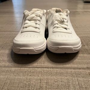 Ryka Courtside White Leather Sneakers Women’s Size 6 Athletic Shoes